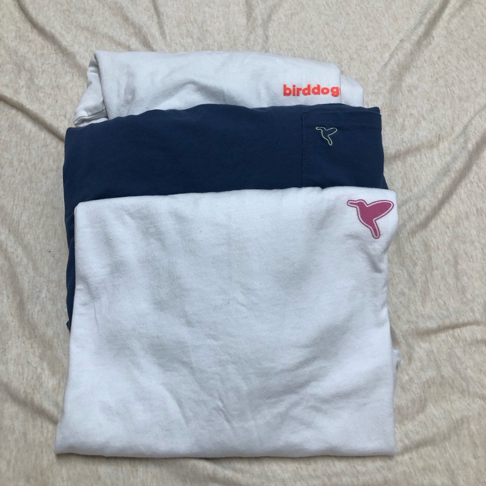 Lot of 3 Men’s XL Birddogs SuperSoft Shirts Short Sleeve Long Sleeve Embroidered